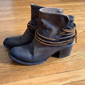 Freebird Leather Booties